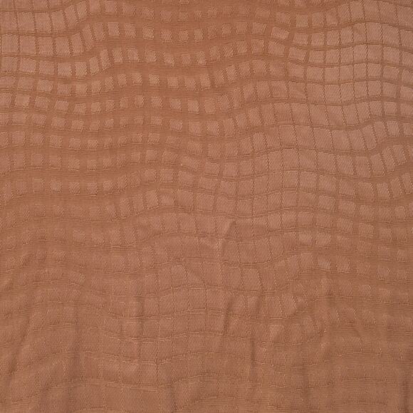 Harper Tiered Shirt Dress Womens XS Brown Embossed Animal Print Button Down Maxi - Picture 5 of 16